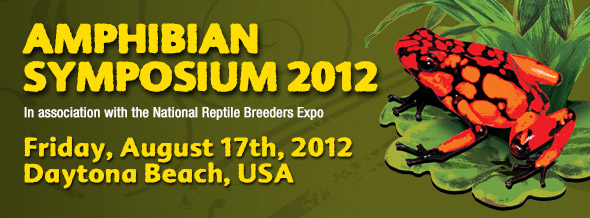 Amphibian Symposium 2012 - Friday, August 17, 2012 - Daytona Beach, USA
