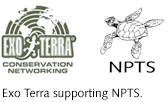 Exo Terra supporting NPTS