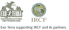 Exo Terra supporting IRCF and its partners